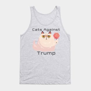 Cats Against Trump Tank Top